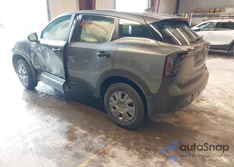 2025 Nissan Kicks S Intelligent Awd из США, поврежденный, VIN 3N8AP6BB1SL376203